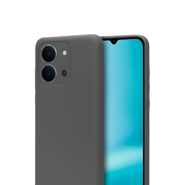 Xiaomi Redmi 15C 4G Uyumlu First Silikon - Gri