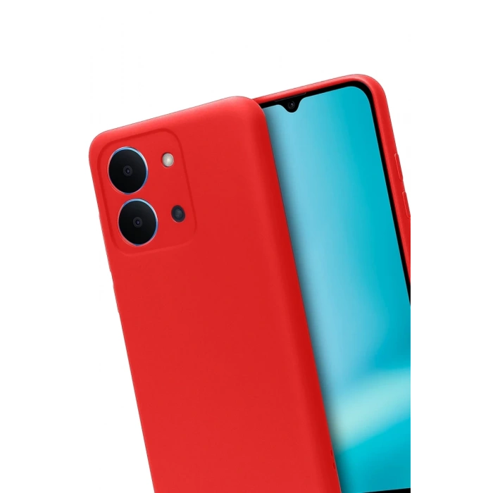 Xiaomi Redmi 15C 4G Uyumlu First Silikon - Kırmızı