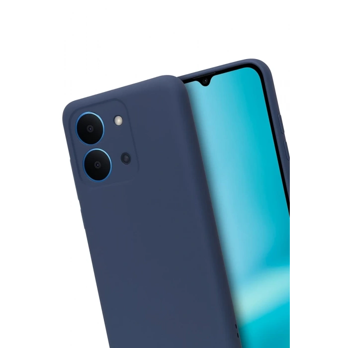 Xiaomi Redmi 15C 4G Uyumlu First Silikon - Lacivert