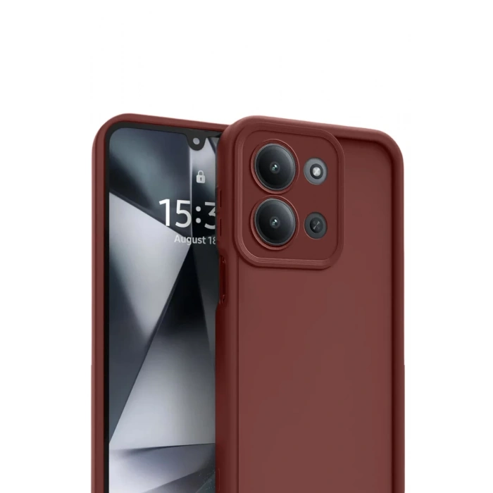 Xiaomi Redmi 15C 4G Uyumlu Viera Silikon - Bordo