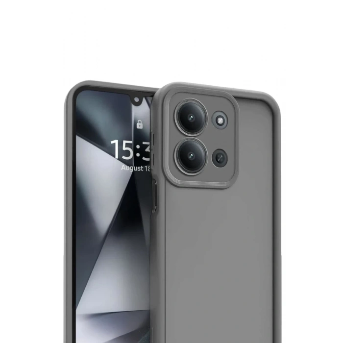 Xiaomi Redmi 15C 4G Uyumlu Viera Silikon - Gri