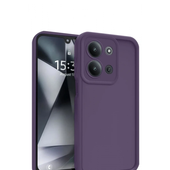 Xiaomi Redmi 15C 4G Uyumlu Viera Silikon - Mürdüm
