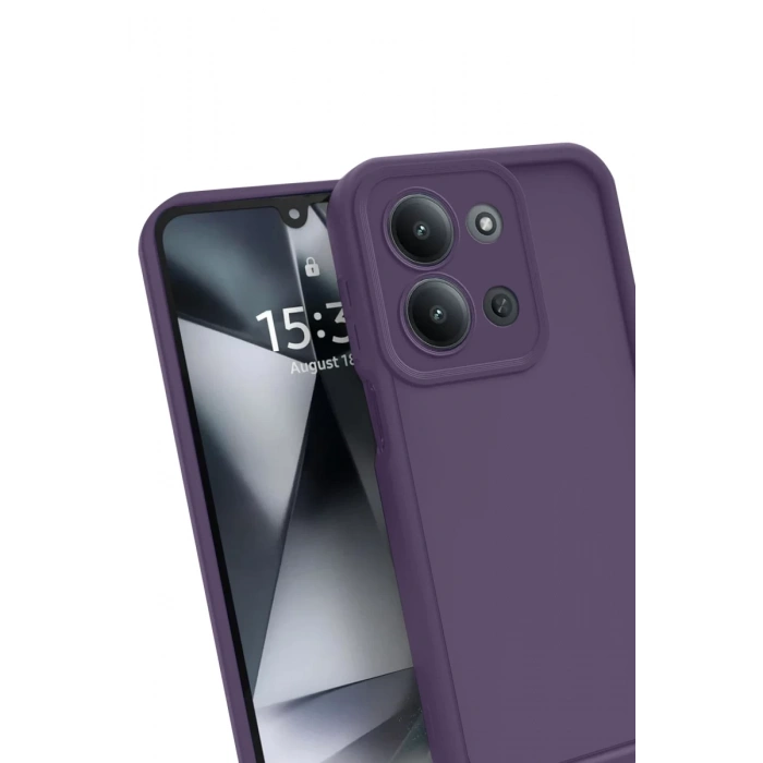 Xiaomi Redmi 15C 4G Uyumlu Viera Silikon - Mürdüm