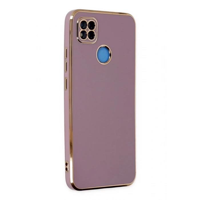 Xiaomi Redmi 9C Uyumlu Kılıf Volet Silikon - Mor