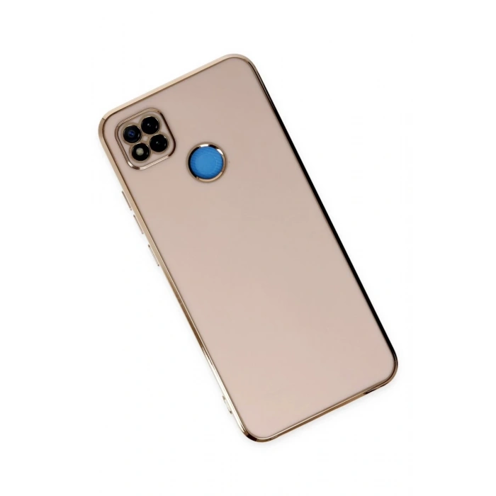 Xiaomi Redmi 9C Uyumlu Kılıf Volet Silikon - Pembe
