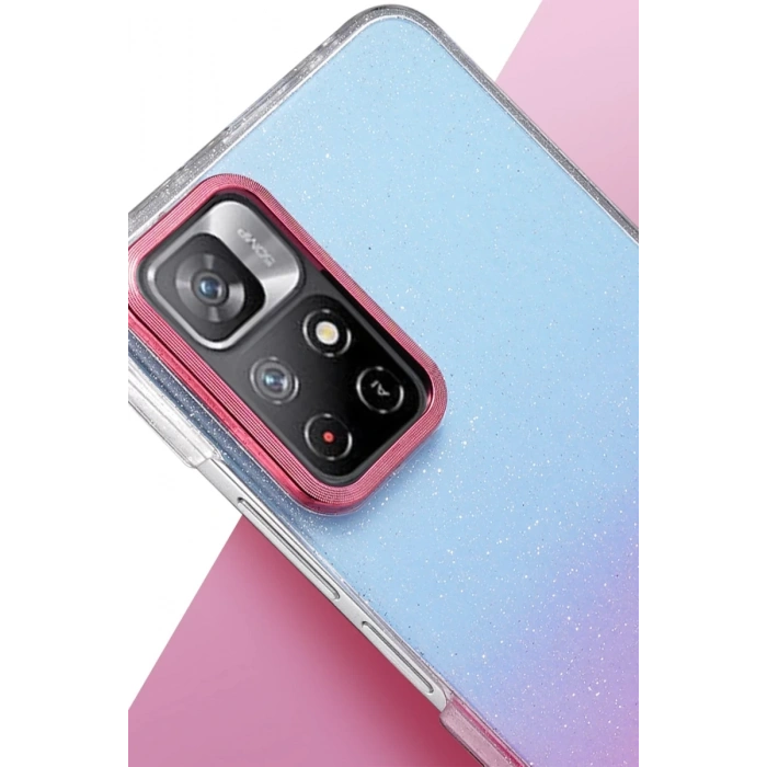 Xiaomi Redmi Note 11 Pro Glossy Kapak - Mavi