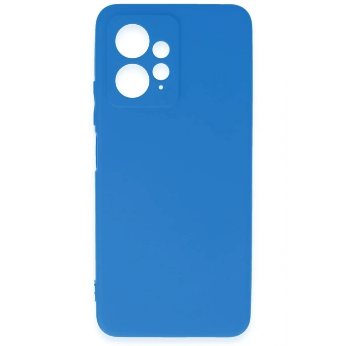 Xiaomi Redmi Note 12 4G Uyumlu Kılıf First Silikon - Mavi