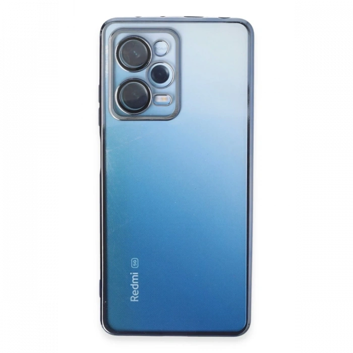 Xiaomi Redmi Note 12 Pro 5G Kılıf Lensli Silikon - Açık Mavi