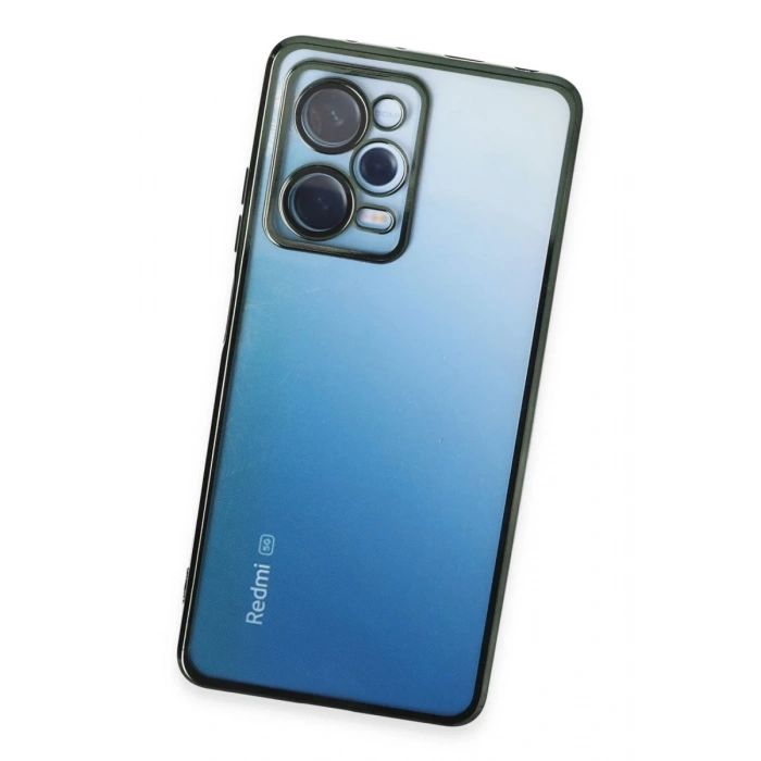 Xiaomi Redmi Note 12 Pro 5G Uyumlu Kılıf Lensli Silikon - Yeşil