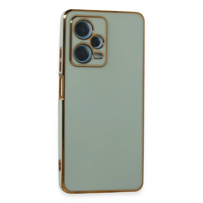 Xiaomi Redmi Note 12 Pro Plus Uyumlu Kılıf Volet Silikon - Açık Yeşil