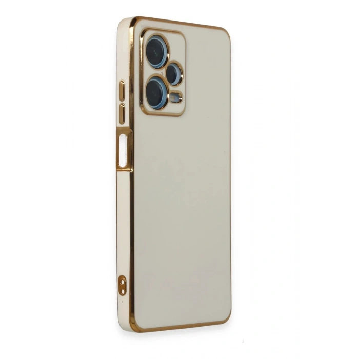 Xiaomi Redmi Note 12 Pro Plus Uyumlu Kılıf Volet Silikon - Beyaz