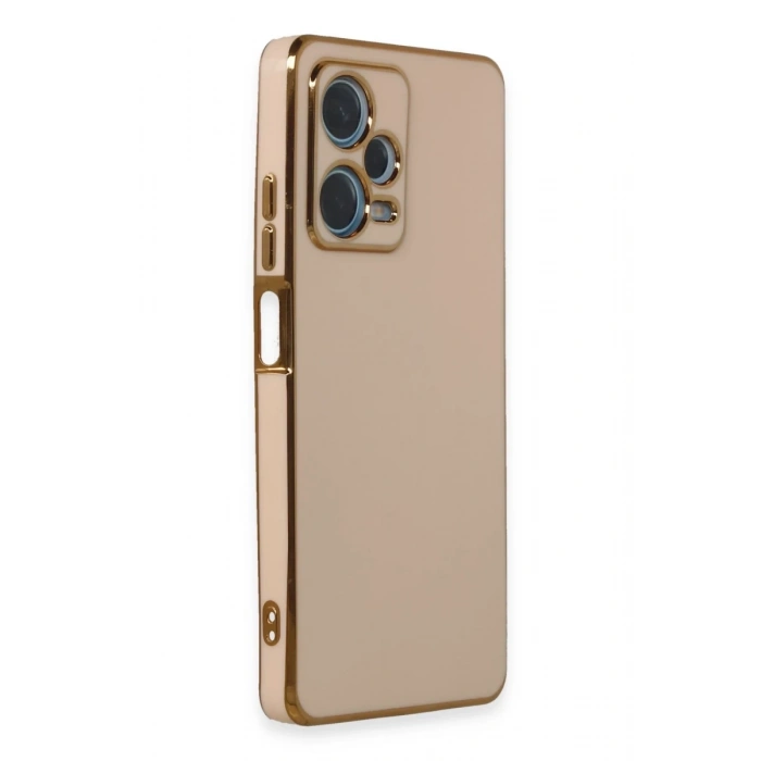 Xiaomi Redmi Note 12 Pro Plus Uyumlu Kılıf Volet Silikon - Pembe