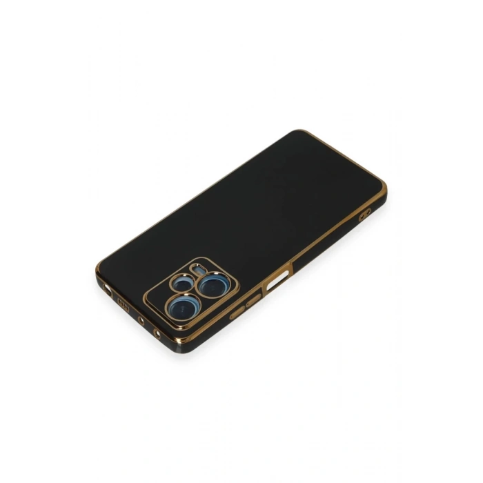 Xiaomi Redmi Note 12 Pro Plus Uyumlu Kılıf Volet Silikon - Siyah