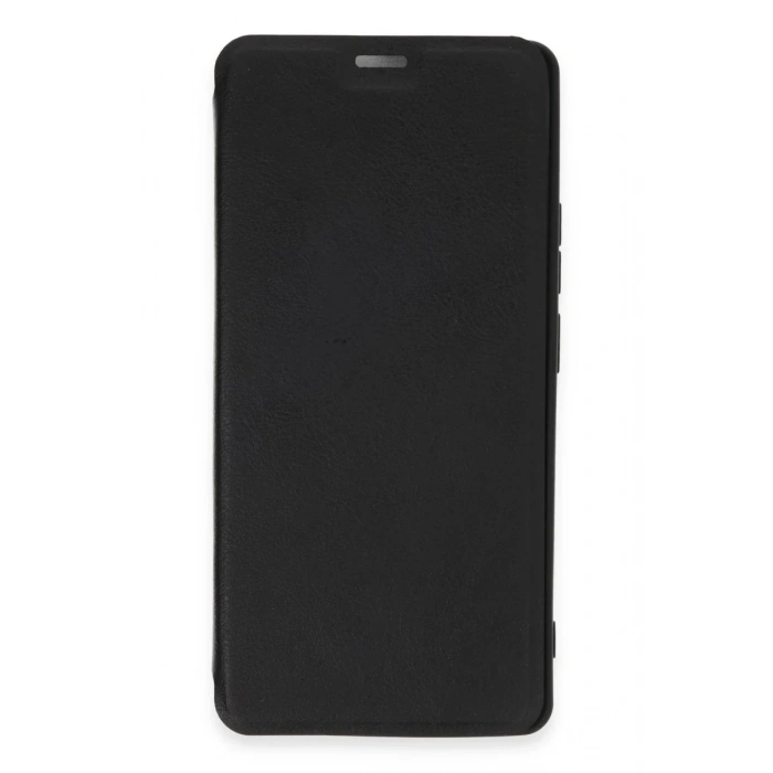 Xiaomi Redmi Note 13 4G Uyumlu Kılıf Flip Cover - Siyah