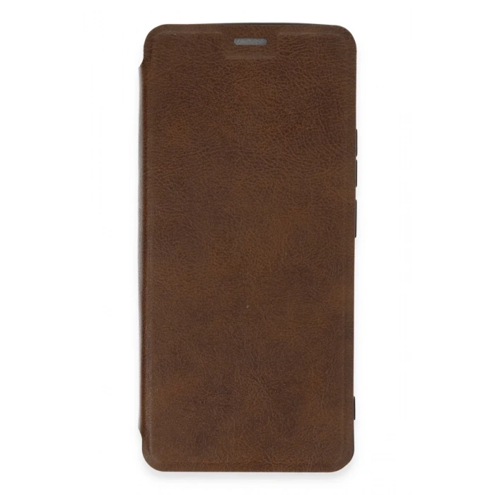 Xiaomi Redmi Note 13 4G Uyumlu Kılıf Flip Cover - Taba