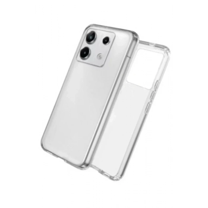 Xiaomi Redmi Note 13 4G Uyumlu Kılıf Lüx Şeffaf Silikon