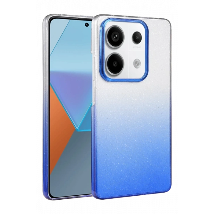 Xiaomi Redmi Note 13 Pro 4G Uyumlu Glossy Kapak - Mavi
