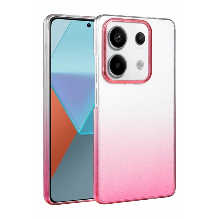 Xiaomi Redmi Note 13 Pro 4G Uyumlu Glossy Kapak - Pembe