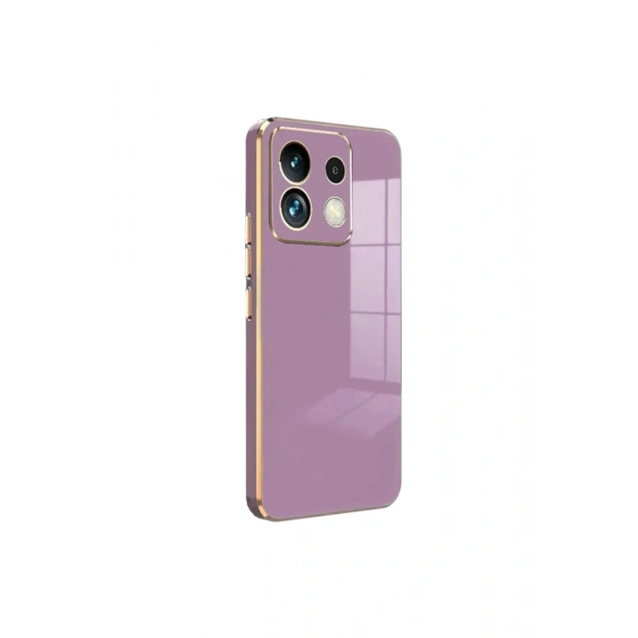 Xiaomi Redmi Note 13 Pro 5G Kılıf Volet Silikon - Mor