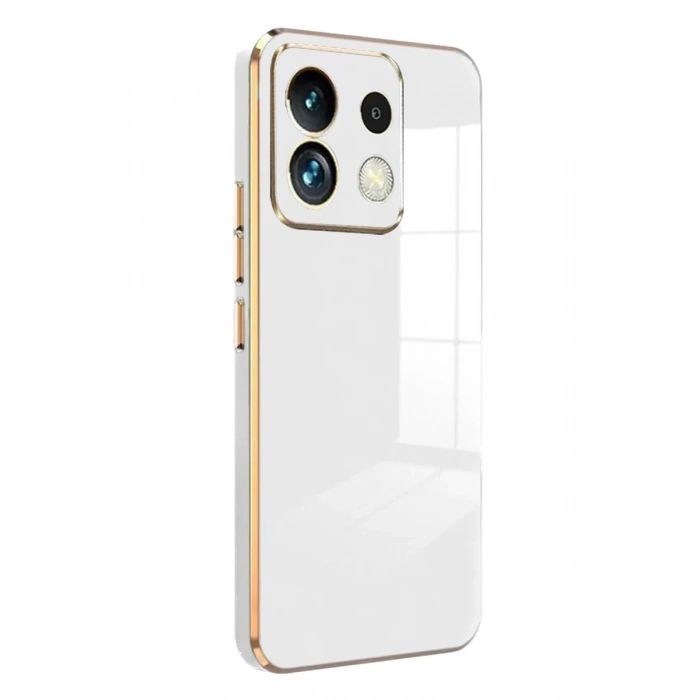 Xiaomi Redmi Note 13 Pro 5G Uyumlu Kılıf Volet Silikon - Beyaz