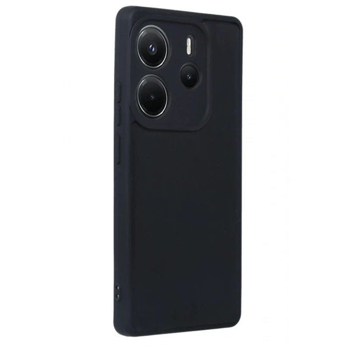 Xiaomi Redmi Note 14 4G Uyumlu Kılıf Aras Deri Kapak - Siyah