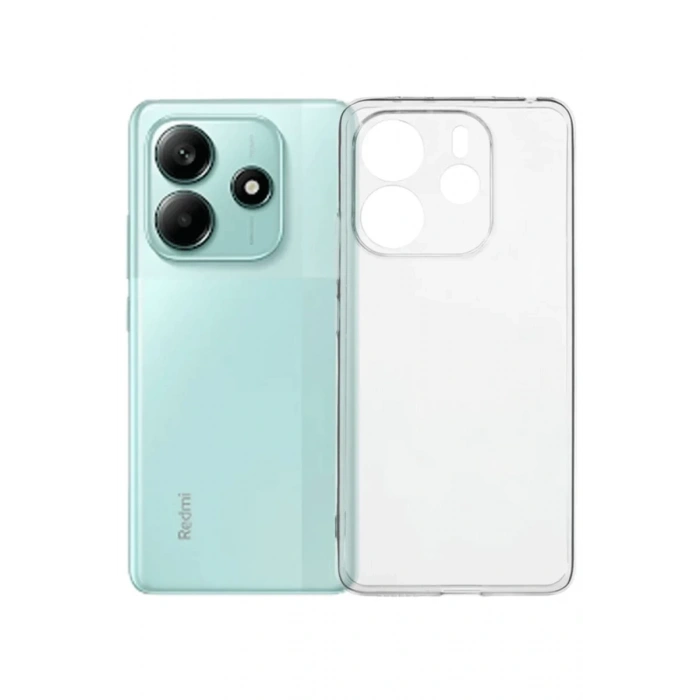 Xiaomi Redmi Note 14 4G Uyumlu Kılıf Lüx Şeffaf Silikon