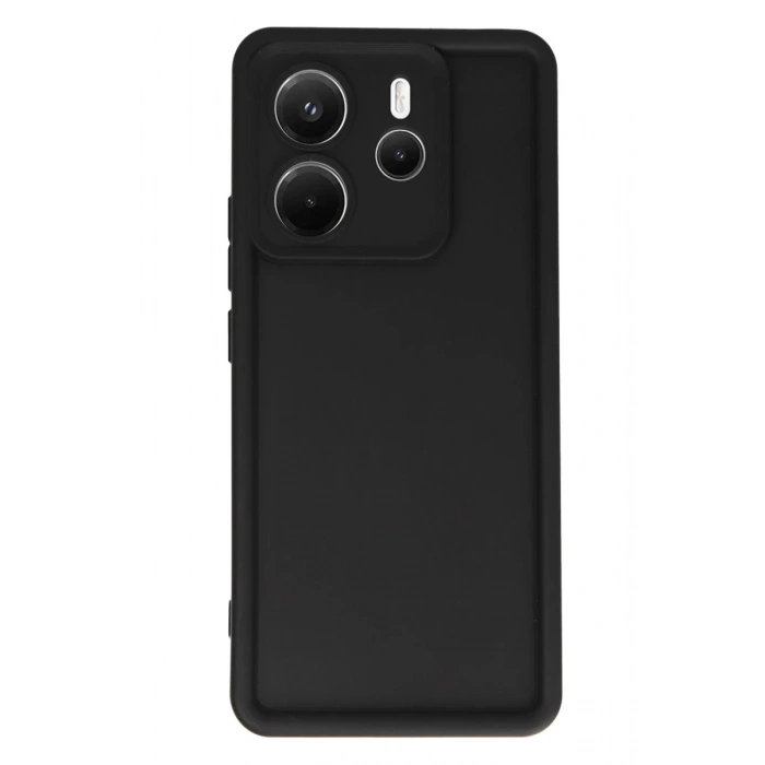 Xiaomi Redmi Note 14 4G Uyumlu Kılıf Viera Silikon - Siyah