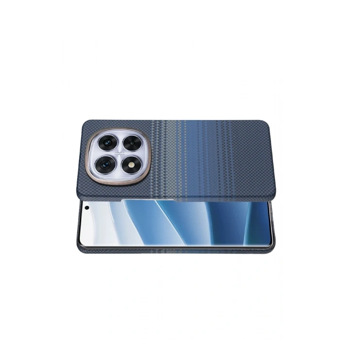 Xiaomi Redmi Note 14 Pro 4G Uyumlu Vega Magsafe Kapak - Mavi