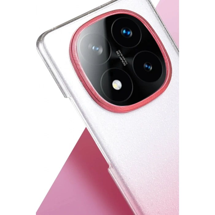 Xiaomi Redmi Note 14 Pro 5G Uyumlu Glossy Kapak - Siyah