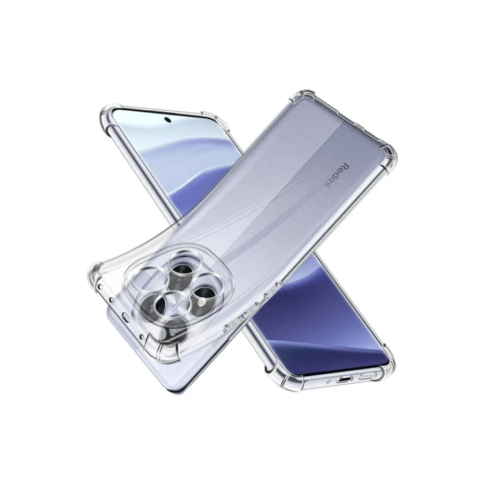 Xiaomi Redmi Note 14 Pro 5G Uyumlu Kılıf Lüx Şeffaf Silikon