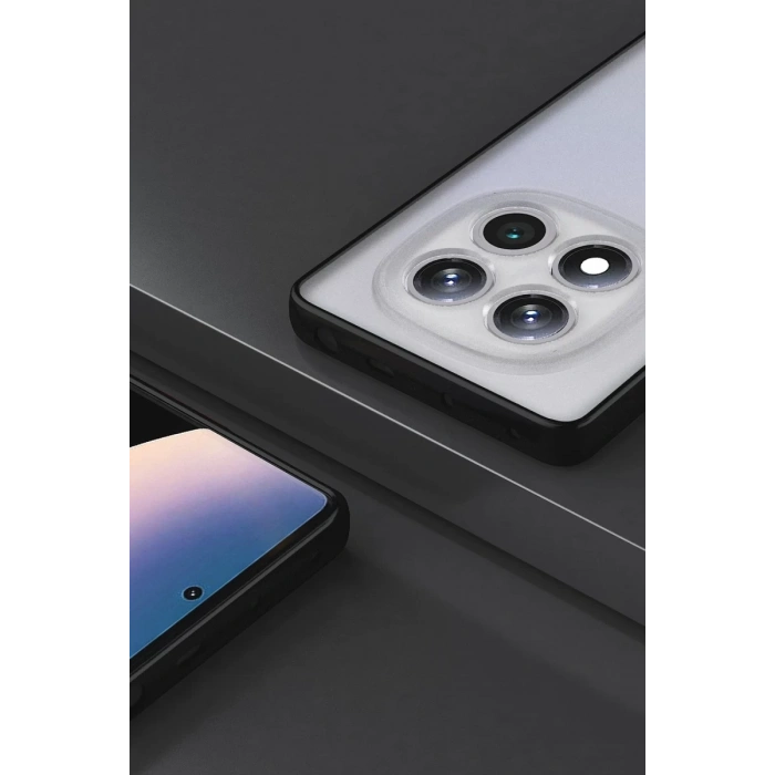 Xiaomi Redmi Note 14 Pro Plus Uyumlu Kılıf Montreal Silikon Kapak - Siyah