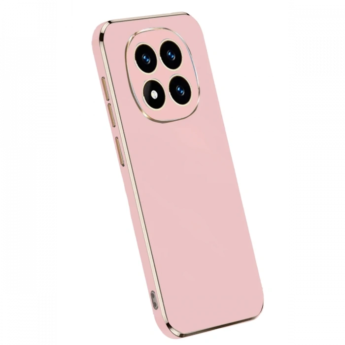 Xiaomi Redmi Note 14 Pro Plus Uyumlu Kılıf Volet Silikon - Pembe