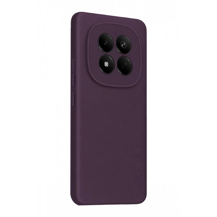 Xiaomi Redmi Note 15 4G Uyumlu First Silikon - Mürdüm