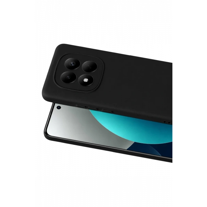 Xiaomi Redmi Note 15 4G Uyumlu First Silikon - Siyah