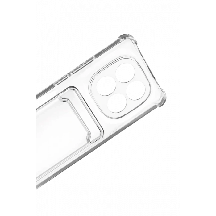Xiaomi Redmi Note 15 4G Uyumlu Kart Şeffaf Silikon - Şeffaf