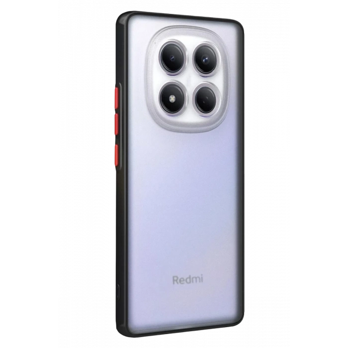 Xiaomi Redmi Note 15 4G Uyumlu Montreal Silikon Kapak - Siyah