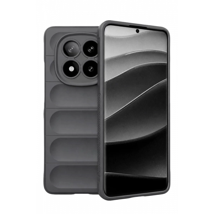 Xiaomi Redmi Note 15 4G Uyumlu Optimum Silikon - Gri