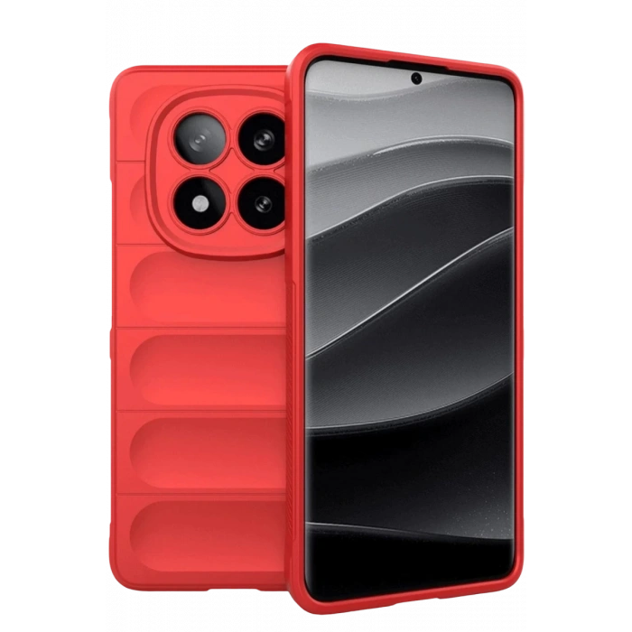 Xiaomi Redmi Note 15 4G Uyumlu Optimum Silikon - Kırmızı