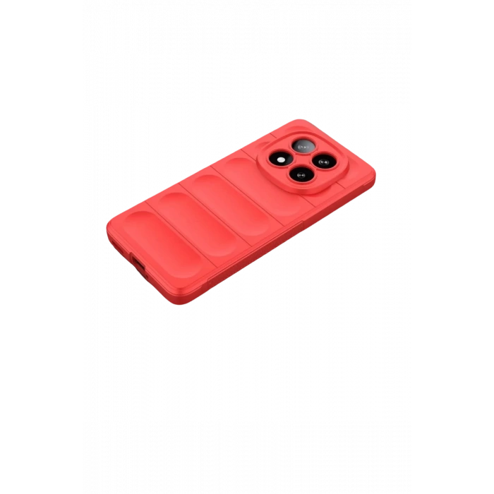 Xiaomi Redmi Note 15 4G Uyumlu Optimum Silikon - Kırmızı