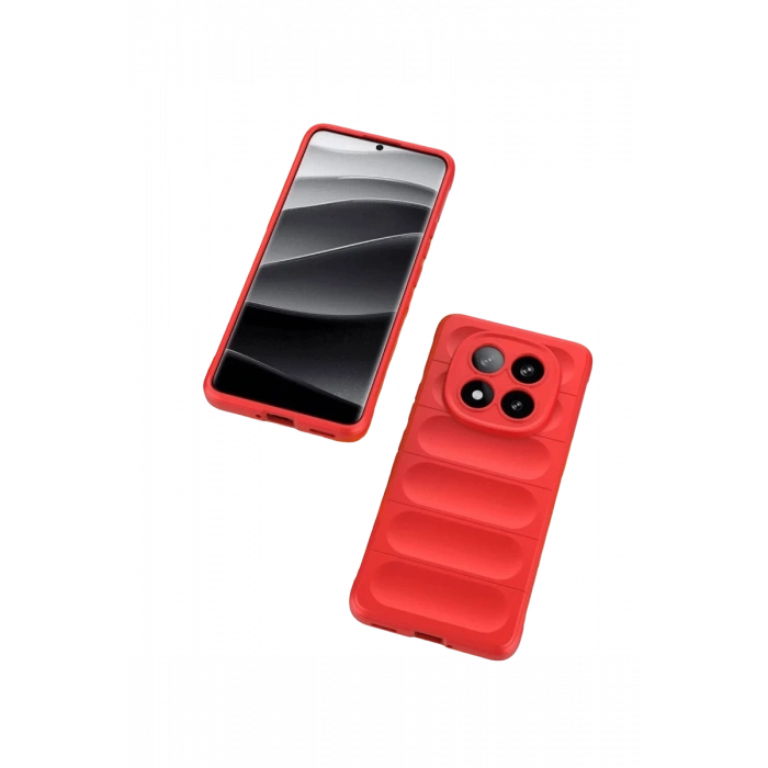 Xiaomi Redmi Note 15 4G Uyumlu Optimum Silikon - Kırmızı