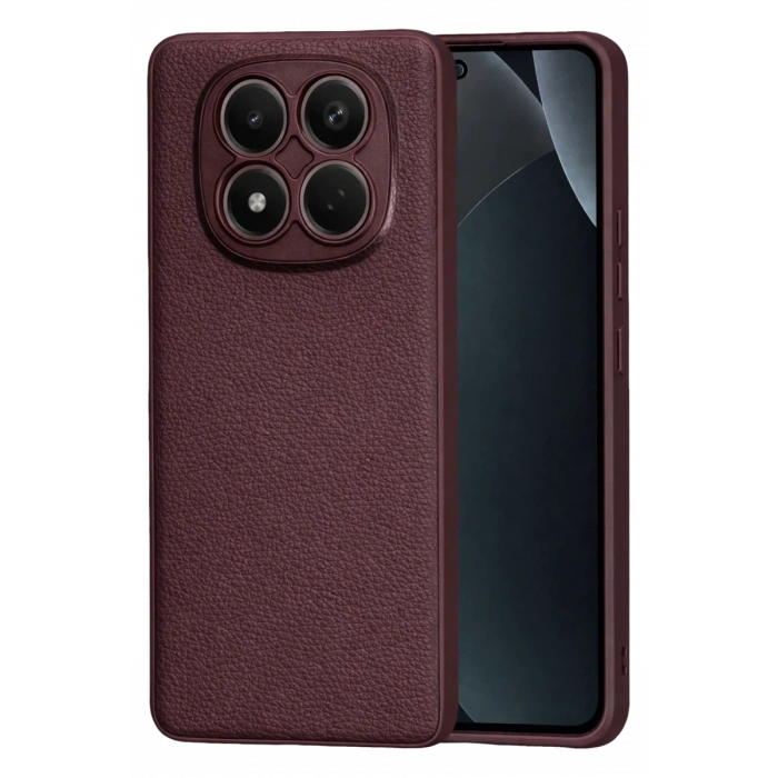 Xiaomi Redmi Note 15 4G Uyumlu Thermax Silikon Kılıf - Bordo