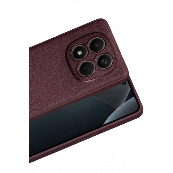 Xiaomi Redmi Note 15 4G Uyumlu Thermax Silikon Kılıf - Bordo