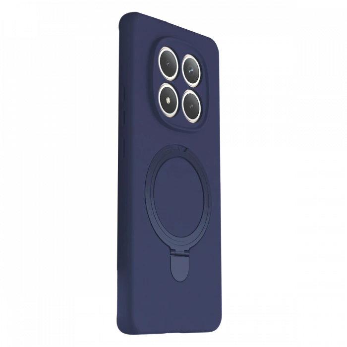 Xiaomi Redmi Note 15 Pro 4G Regal Magsafe Standlı Kapak - Lacivert