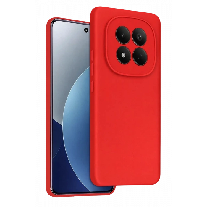 Xiaomi Redmi Note 15 Pro 4G Uyumlu First Silikon - Kırmızı