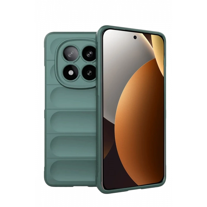 Xiaomi Redmi Note 15 Pro 5G Optimum Silikon - Koyu Yeşil