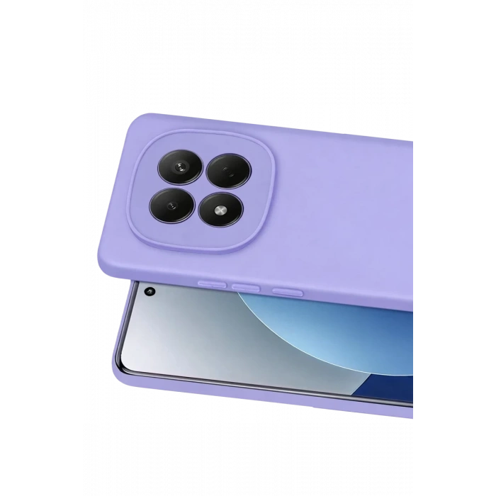 Xiaomi Redmi Note 15 Pro 5G Uyumlu First Silikon - Lila