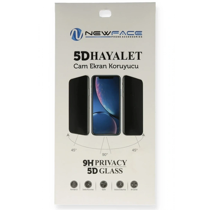 Xiaomi Redmi Note 8 5D Hayalet Cam Ekran Koruyucu