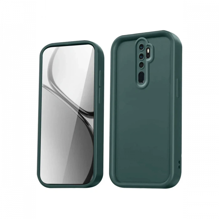 Xiaomi Redmi Note 8 Pro Kılıf Viera Silikon - Koyu Yeşil