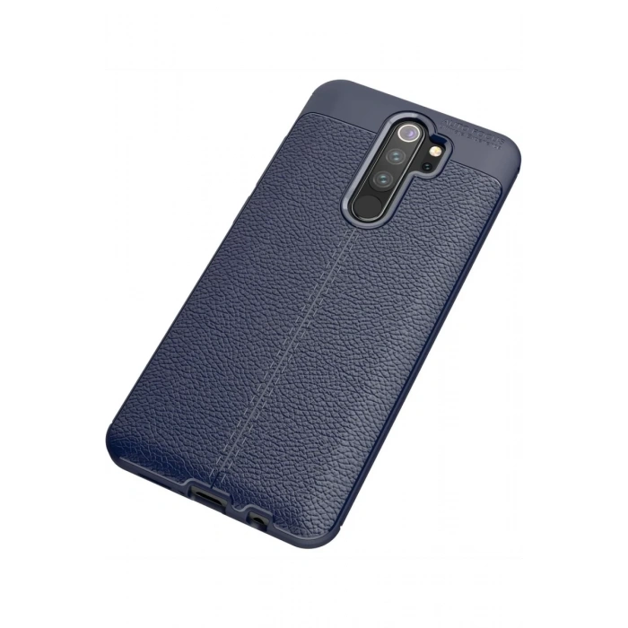 Xiaomi Redmi Note 8 Pro Uyumlu Kılıf Auto Focus Kapak - Lacivert