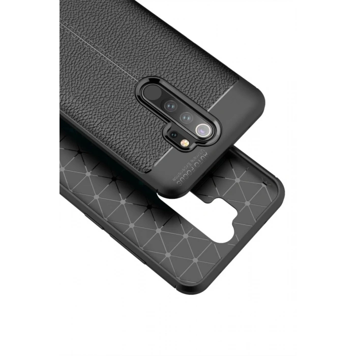 Xiaomi Redmi Note 8 Pro Uyumlu Kılıf Auto Focus Kapak - Lacivert